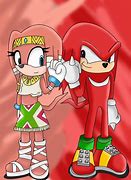 Image result for Knuckles and Tikal Love