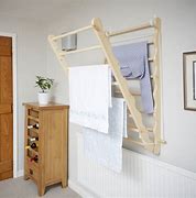 Image result for Wall Mounted Indoor Drying Rack