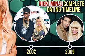 Image result for Nicki Minaj Dating Timeline