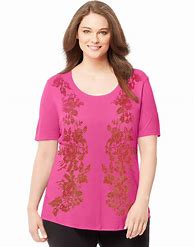 Image result for Plus Size Silk Tops for Women