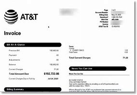 Image result for AT&T Prepaid Service Plans Invoice Template
