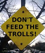 Image result for Don't Feed the Trolls DIY Sign