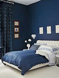 Image result for Dark Blue Painted Walls