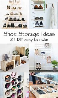 Image result for Easy DIY Shoe Storage Ideas
