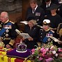 Image result for Prince Harry in Uniform Queens Funeral