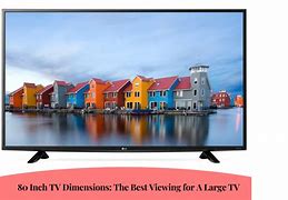 Image result for Dimensions for 80 Inch TV