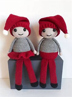 Hækleopskrifter | Christmas crochet patterns, Crochet xmas, Christmas knitting