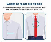 Image result for How to Wear Tie Bar