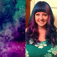 Image result for Galaxy Hair Coloring