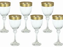 Image result for Gold Wine Glass