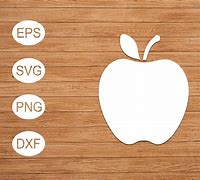 Image result for Apple Logo DXF