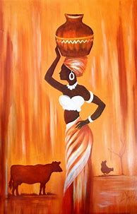 Image result for African Art Paintings Africa