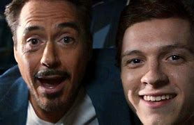 Image result for Tony Stark and Peter Parker Homecoming