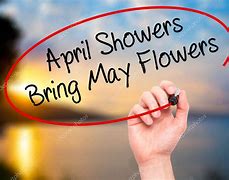 Image result for April Showers Bring May Flowers Clip Art Black and White