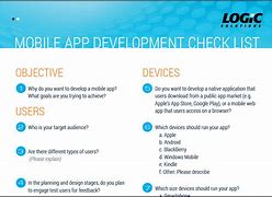 Image result for Mobile App Development Checklist