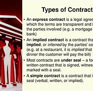 Image result for Contract PPT