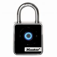 Image result for Master Lock Bluetooth Padlock Ad