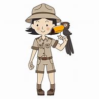 Image result for Cartoon Zookeeper Woman