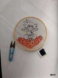 Image result for Dragon Ball Z Embroidery Design