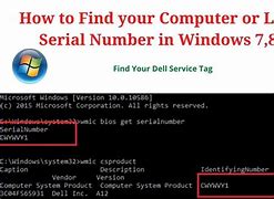 Image result for Serial Number for This Computer