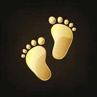 Image result for Baby Footprint Vector