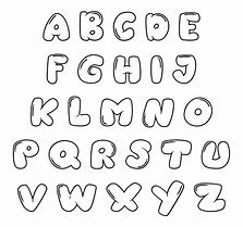 Image result for Happy Bubble Letters Font Download