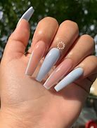 Image result for Acrylic Nails Simple Long