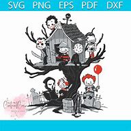 Image result for Horror Movie Treehouse SVG