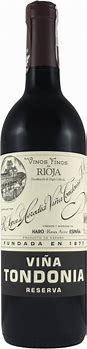 Image result for R Lopez Heredia Rioja Crianza 6%BA Ano Vina Tondonia