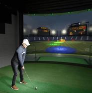 Image result for Large Impact Screen Golf Simulator