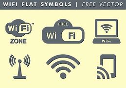Image result for Wi-Fi Symbol with a 6