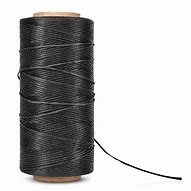Image result for Leather Thread Black