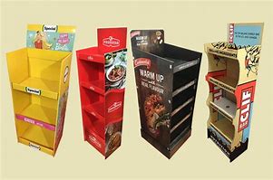 Image result for Cardboard Product Display