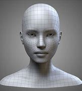 Image result for Human Head 3D Topology