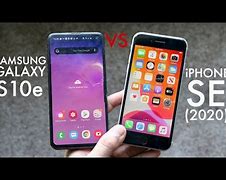 Image result for iPhone SE 2020 vs Galaxy 10E