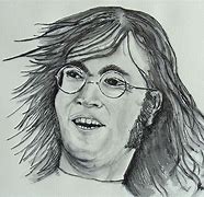 Image result for Drawings of John Lennon