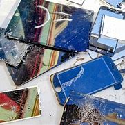 Image result for Cracked Screen Phone in Shop