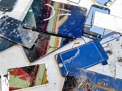 Image result for Shattered iPhone Screen