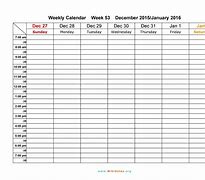 Image result for 2 Week Calendar Template Excel