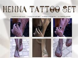 Image result for Sims 4 Feet Henna CC