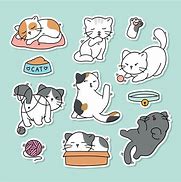 Image result for Gaming Cat Stickers Pack