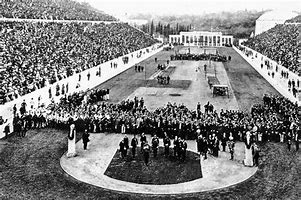 Image result for First Olympics in 1896
