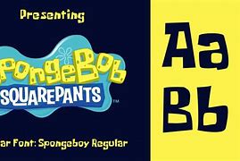 Image result for Spongebob Alphabet Font