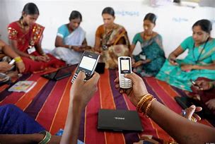 Image result for Image of an Ruapl Indians with Phone