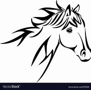 Image result for Horse Head Silhouette Vector