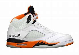 Image result for Jordan 5 Orange