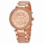 Image result for Michael Kors Pink and Gold Watch