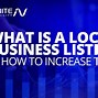 Image result for Local Business Listing Service