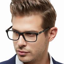 Image result for Blue Frame Eyeglasses for Men