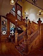 Image result for Victorian Wooden Staircase